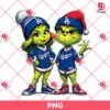 Couple Grinch LA Dodgers PNG, MLB Baseball Dodgers Grinchmas PNG