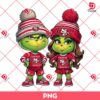 Couple Grinch NFL San Francisco 49ers PNG, Grinchmas SF 49ers Football PNG