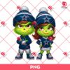 Cute Grinch Dallas Cowboys PNG, Couple Grinchmas NFL Cowboys Football PNG
