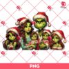 Cute Grinch Family PNG