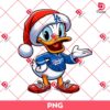 Donald Dodgers Christmas PNG, Merry Xmas Disney Donald Duck Los Angeles Dodgers Baseball PNG