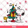 Enliven Your Festive Season With Snoopy And Woodstock Christmas Tree PNG