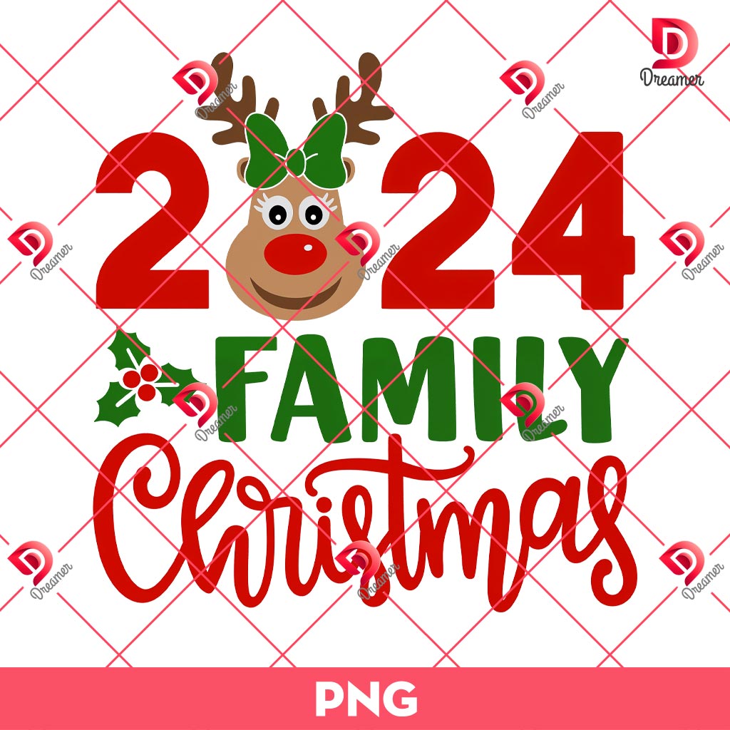 Family Christmas PNG, Matching Family Christmas PNG