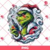 Funny Grinch Cannabis PNG, Christmas Grinch Vaper PNG