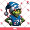 Grinch Detroit Lions Player PNG, Grinchmas Football PNG