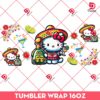 Hello Kitty Cinco De Mayo Tumbler Wrap 16oz PNG