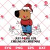 Just A Chill Guy Chilling On Christmas SVG PNG EPS DXF