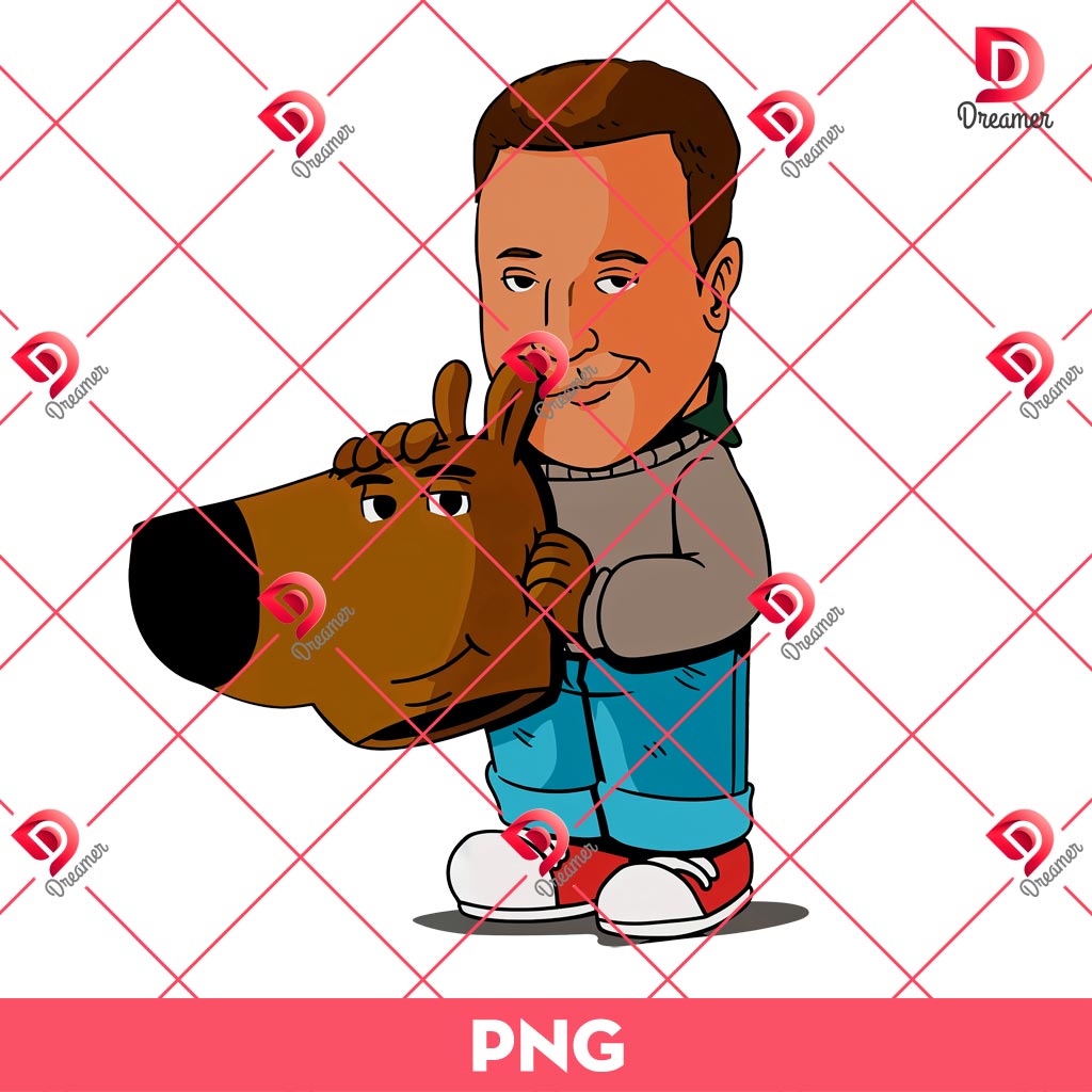 Kevin James Unmasked Chill Guy PNG, Funny Chill Guy Meme PNG