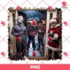 Pink Scary Christmas PNG, Christmas Movie PNG, Horror Christmas PNG