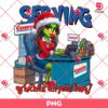 Grinch Costco Wholesale Serving PNG, Serving Grinches All Year Long PNG, Funny Christmas Grinch Girl PNG