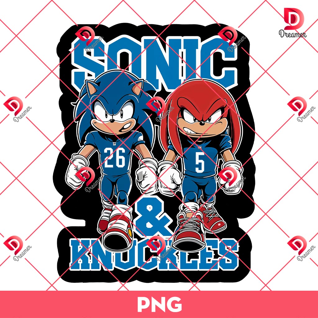 Sonic And Knuckles Sport PNG