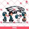 The Peanuts Philadelphia Eagles PNG, Snoopy And Charlie Brown Football Fan Eagles PNG