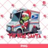 The Real Santa Grinch PNG, Funny Christmas Transporter Grinch PNG