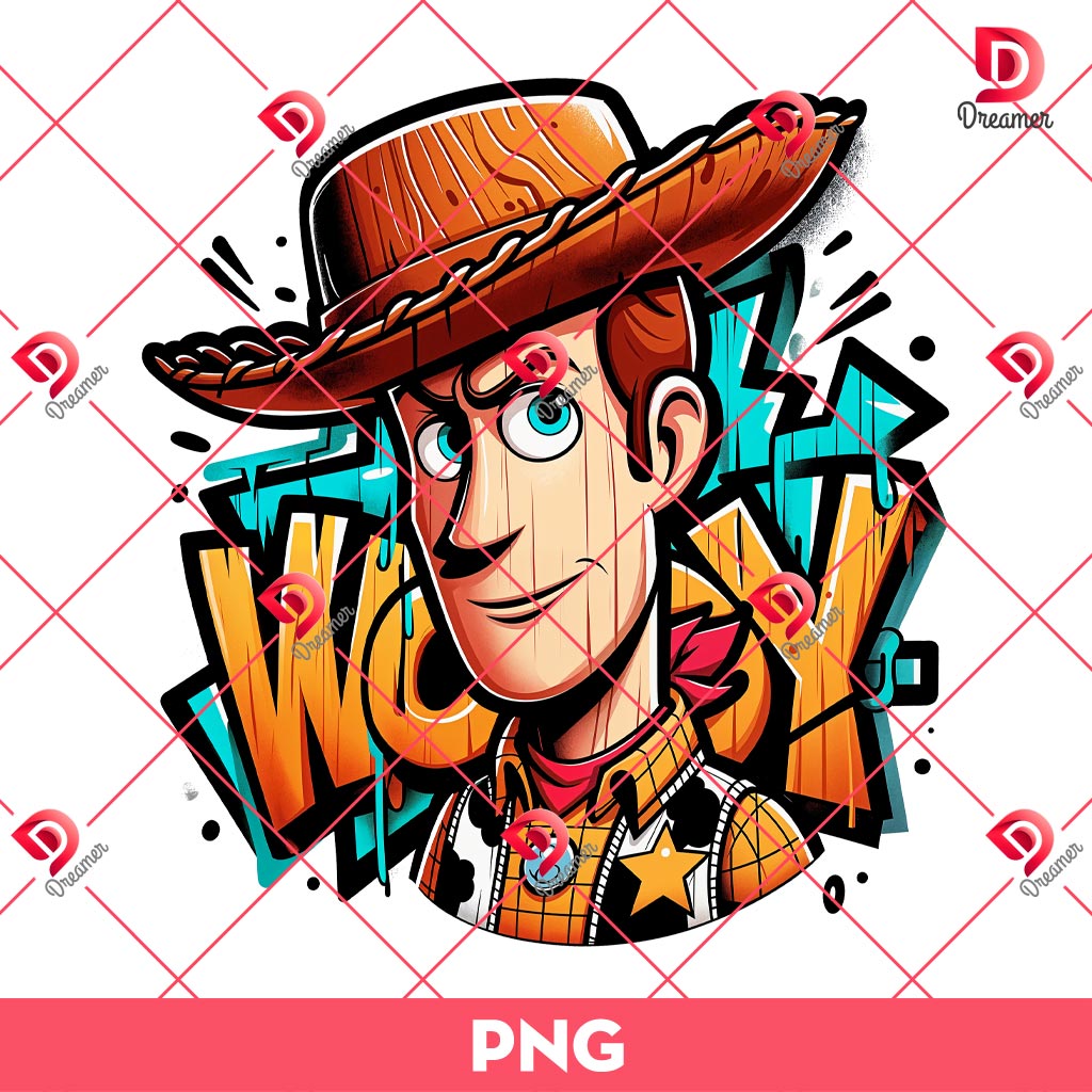 Woody Toy Story PNG, Disney Cartoon Woody Character PNG
