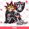 Yugi Oh Raiders Football PNG, Yugi Oh NFL Las Vegas Raiders PNG