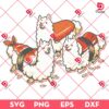 Alpaca Sushi Niguiri SVG PNG EPS DXF