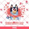 Bluey Valentines Day PNG, Bluey Heart PNG, Bluey Love PNG