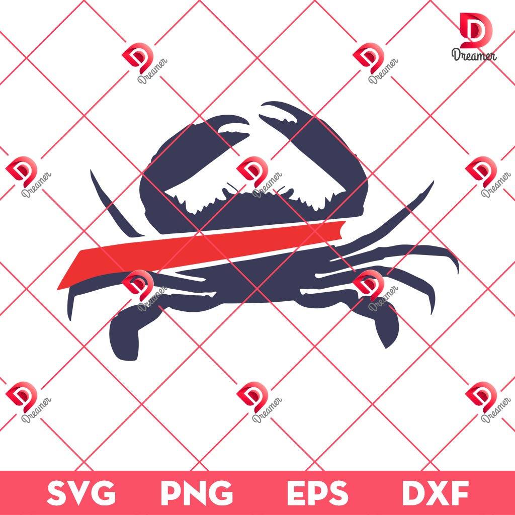 Buffalo Bills Crab Logo SVG PNG, Funny Crab Buffalo Bills NFL Football SVG PNG