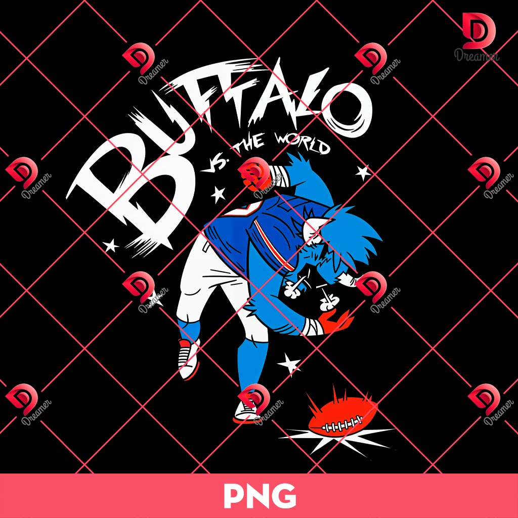 Buffalo Bills Football PNG Showdown Vs The World