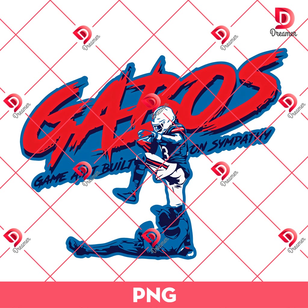 Buffalo Bills No Sympathy In Gabos Game PNG Design