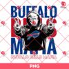 Buffalo Bills Pro Football Donald Trump PNG, Peace Sign Maga PNG Design, Football Trump 2024 Buffalo Bills PNG