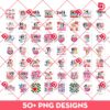 Bluey Valentine PNG Bundle, Bundle Bluey Dog Friends Valentines Day PNG
