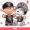 Charlie Brown And Snoopy Las Vegas Raiders PNG, Peanuts NFL Football Raiders PNG