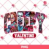 Creepy Valentine PNG, Horror Killers Valentines Day PNG, Scary Movie Love PNG