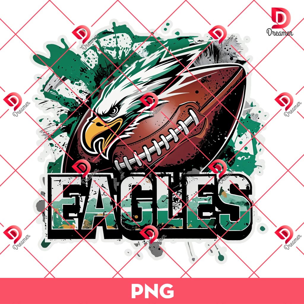 Eagles Game Day PNG, Philadelphia Eagles Football Mascot PNG, Philadelphia NFL Football Fan PNG