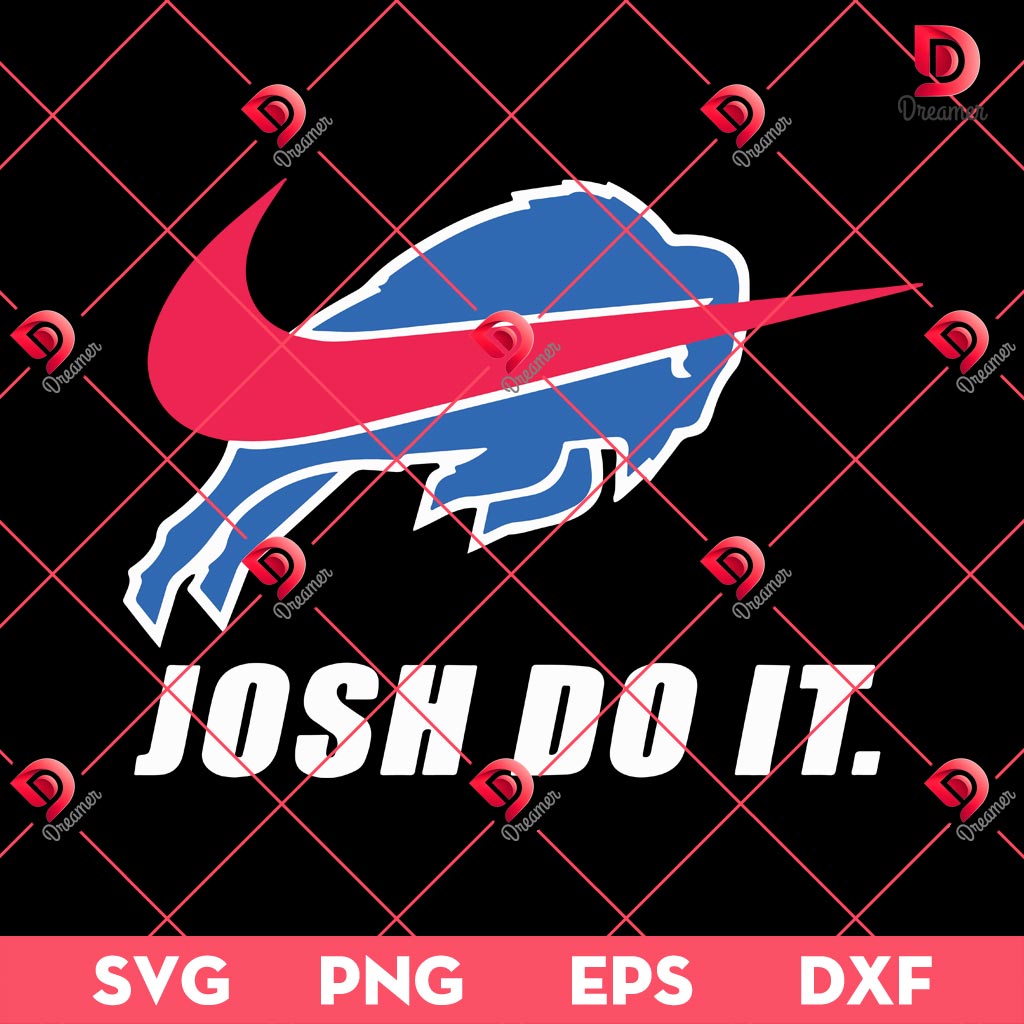 Funny Buffalo Bills Logo Nike SVG PNG, Funny Bills Jost Do It SVG PNG