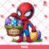 Happy Easter Spidey PNG, Cute Spiderman Easter PNG
