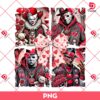 Horror Friends Happy Valentines Day PNG, Horror Killers Valentine PNG