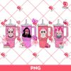 Horror Killers Valentine Cups PNG, Scary Movie Valentines Day PNG