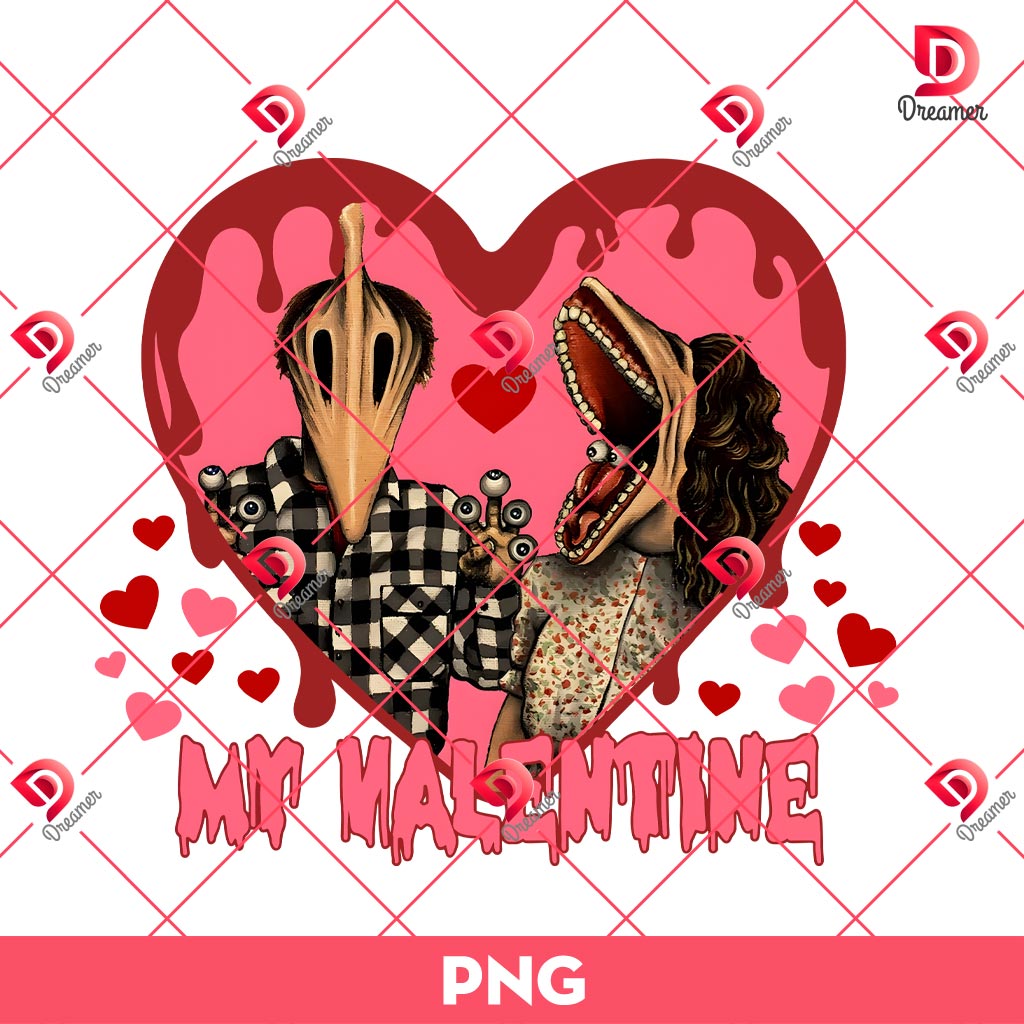 Horror My Valentine Barbara And Adam Maitland PNG, Scary Movie Characters Valentine PNG
