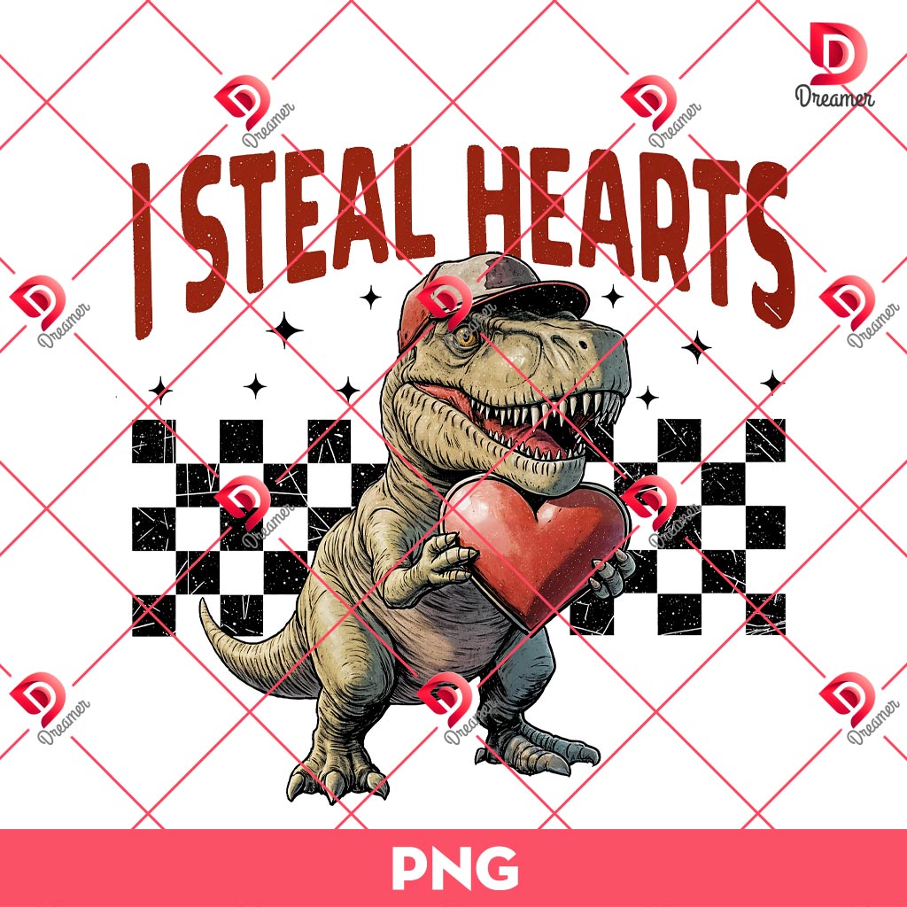 I Steal Hearts PNG, Valentines Day Png