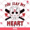 Jason Killer You Slay My Heart PNG, Horror Valentine PNG