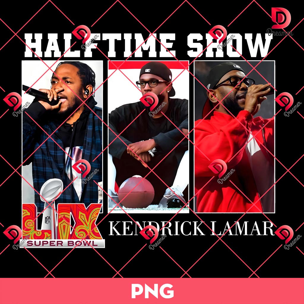 Kendrick Lamars Super Bowl Lix 2025 Halftime Show PNG