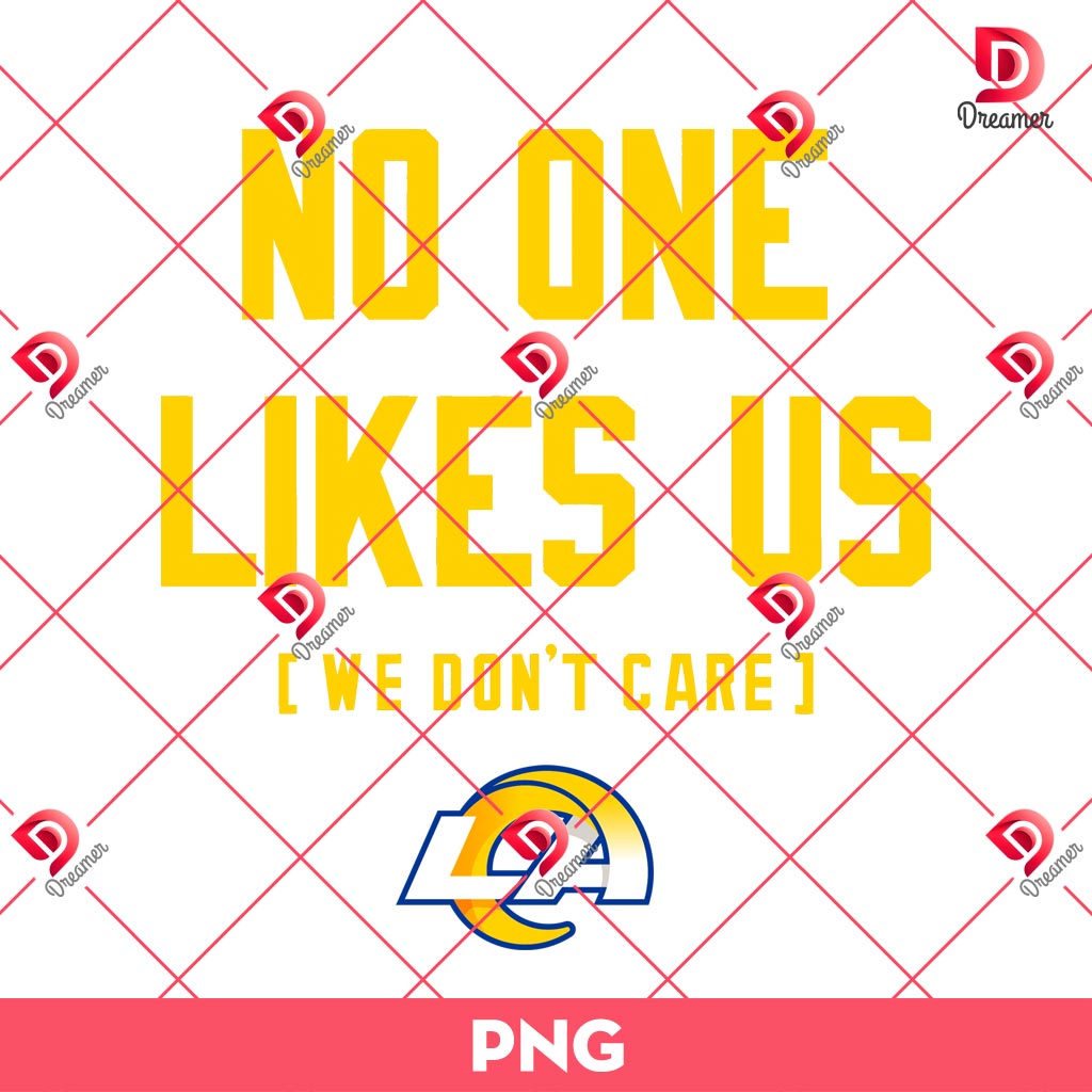 Los Angeles Rams Proudly Unliked Unbothered PNG