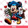 Mickey Mouse Graduation 2025 PNG, Disney Mouse School PNG