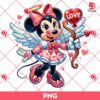 Minnie Mouse Cupid Angel PNG, Disney Minnie Valentine PNG, Valentine's Day PNG