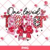 One Loved Teacher Coquette Pencil PNG, Teacher Valentines Day PNG, Teacher Love Coquette Bow PNG