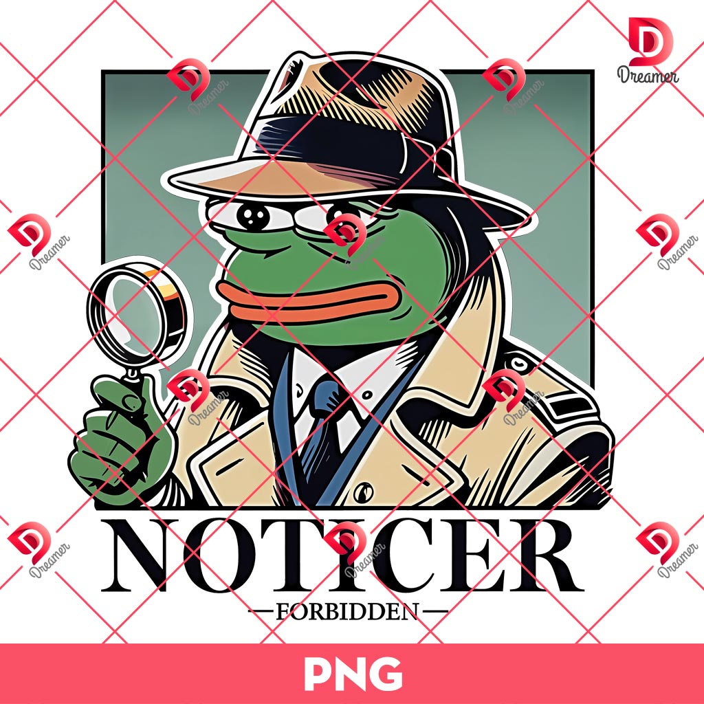 Pepe The Sleuth Forbidden Detective Png