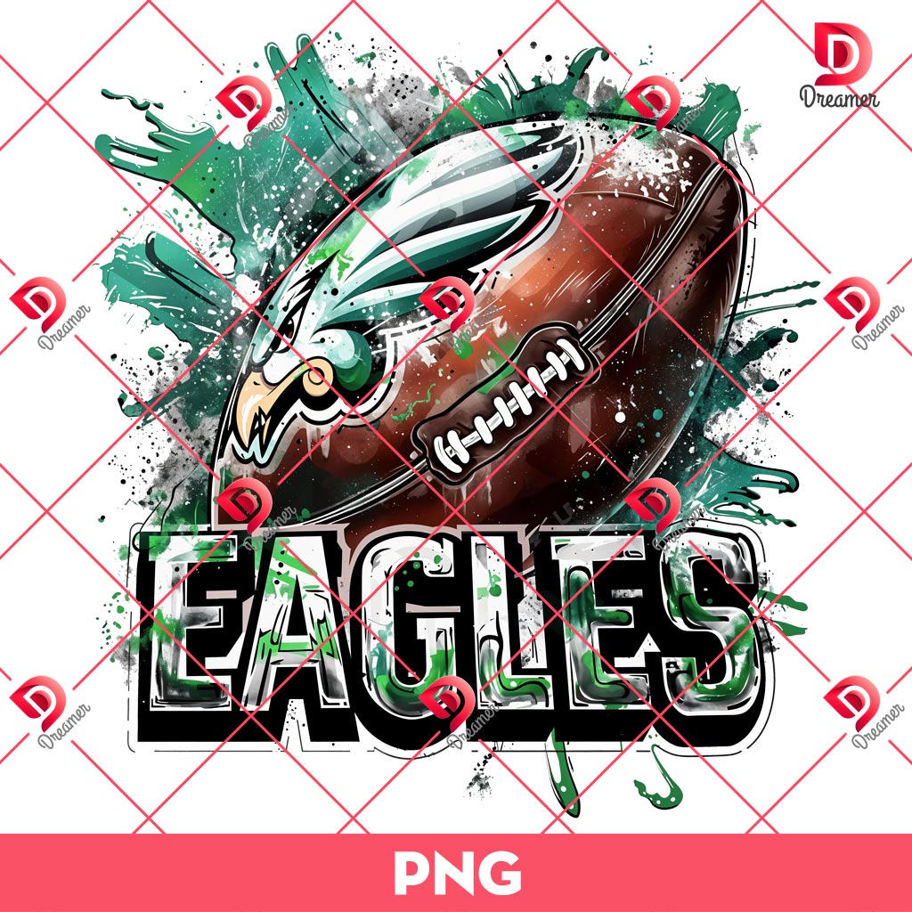 Philadelphia Eagles Game Day PNG, NFL Eagles Football PNG