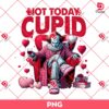 Retro Not Today Cupid Pennywise PNG, Horror Friends Valentine PNG, Horror Killers Valentines Day PNG