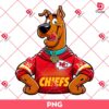 Scooby Doo Kansas City Chiefs Football PNG, Cartoon Scooby-Doo KC Chiefs NFL Sport PNG