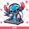 Stitch As A DJ PNG, Stitch Working In Music Production PNG