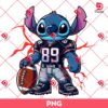 Stitch Football Player PNG, Disney Stitch Sport NFL PNG