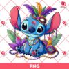 Stitch Mardi Gras PNG, Holiday Mardi Gras Vibes Disney Stitch PNG