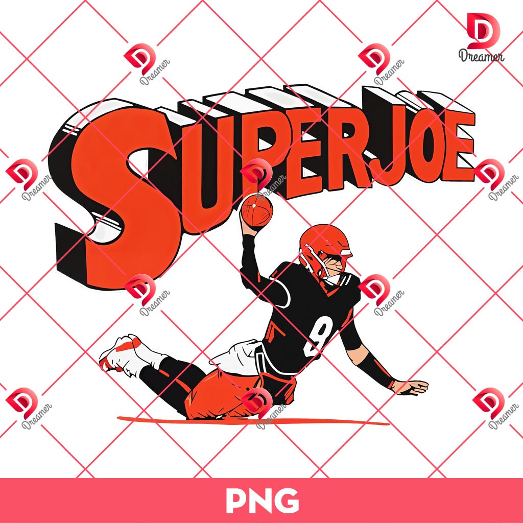 Super Joe Burrow Cincinnati Bengals Throw PNG, Cincinnati Bengals Football NFL PNG
