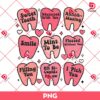 Sweet Tooth Valentine PNG, Valentines Day For Dentist PNG